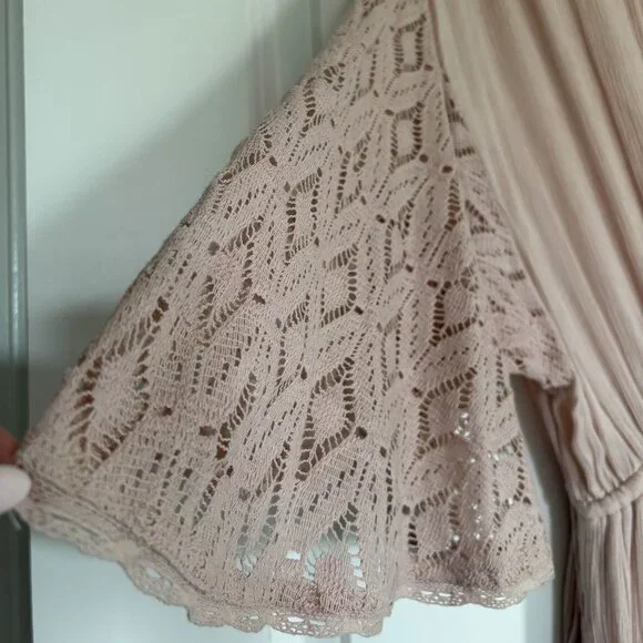 Free People Angela Jumpsuit in Rose Pearl - Picture 5 of 7